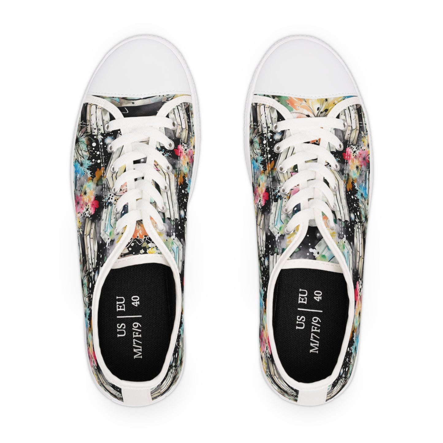 Watercolor Books Sneakers