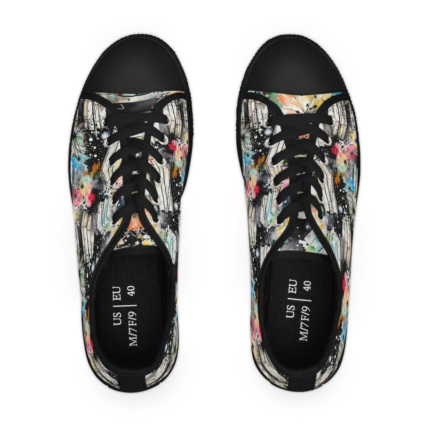 Watercolor Books Sneakers