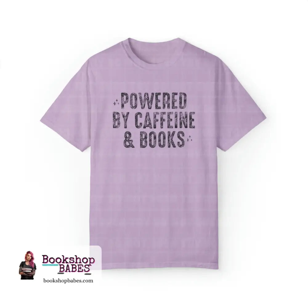 Caffeine And Books T-Shirt Orchid / S