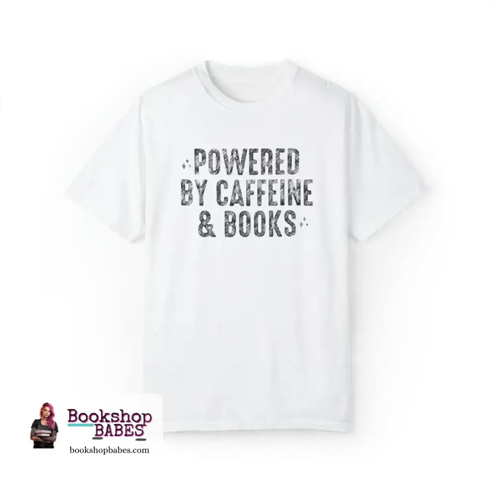 Caffeine And Books T-Shirt White / S