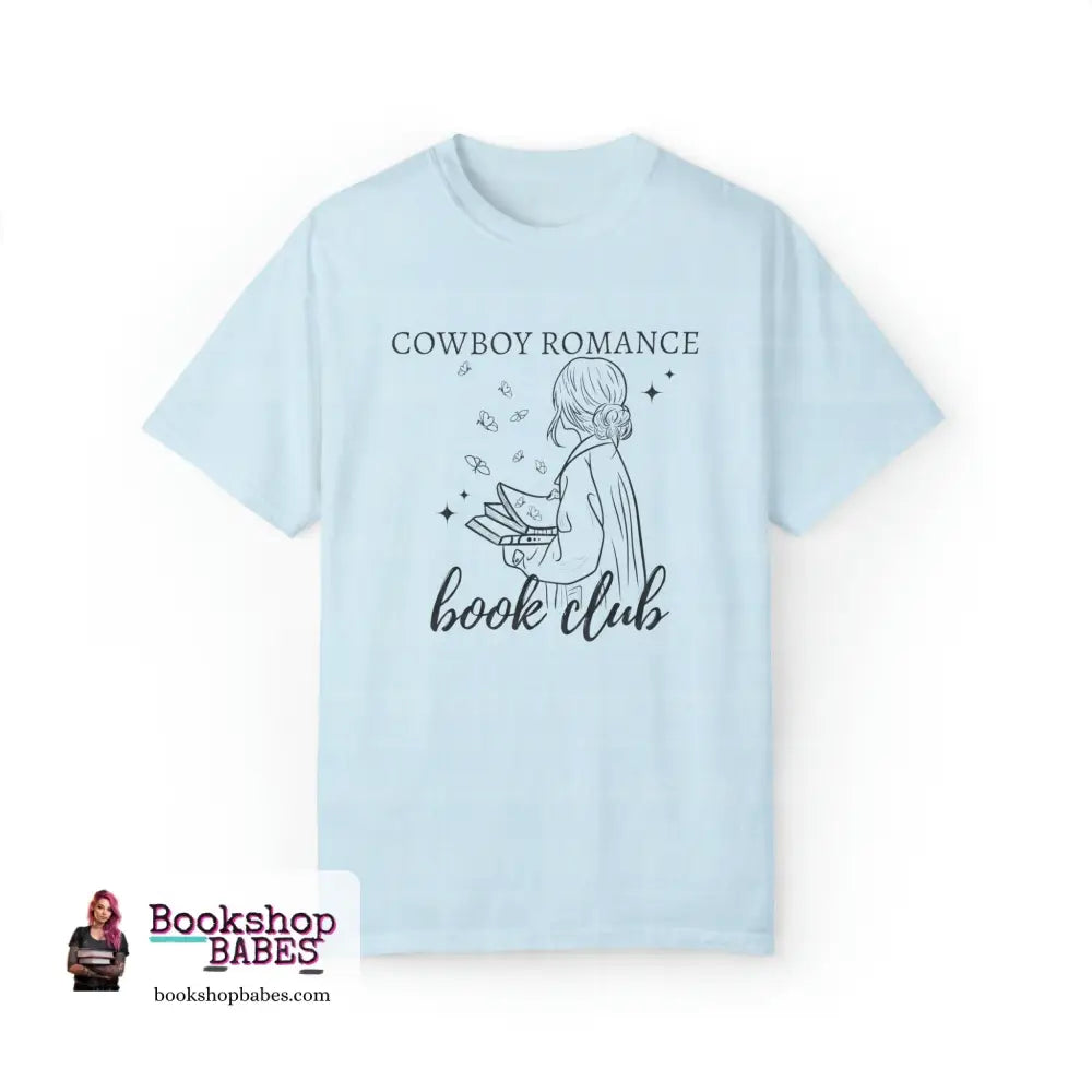 Cowboy Romance Book Club T-Shirt Chambray / S