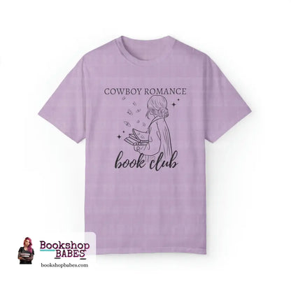 Cowboy Romance Book Club T-Shirt Orchid / S