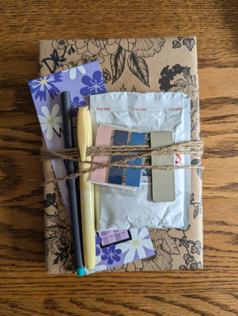 Bundle of blind date with a book product and bookish goodies.