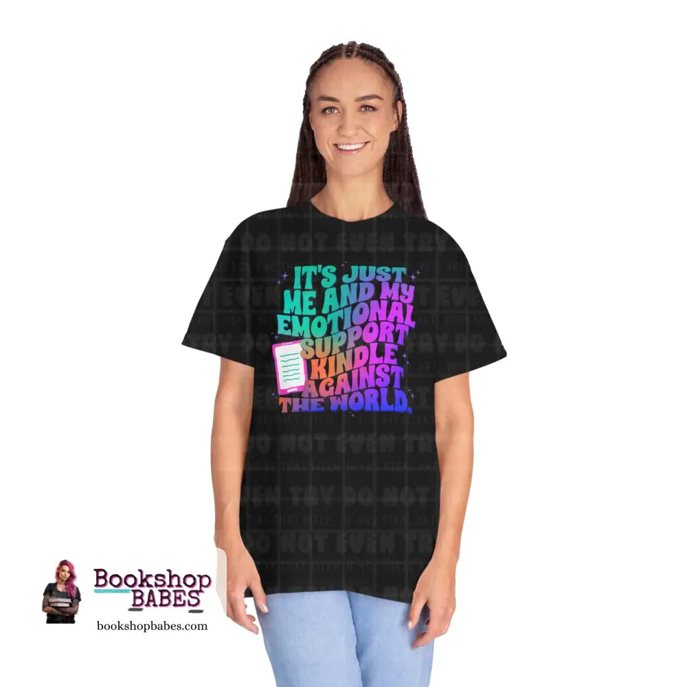 Emotional Support Kindle T-Shirt