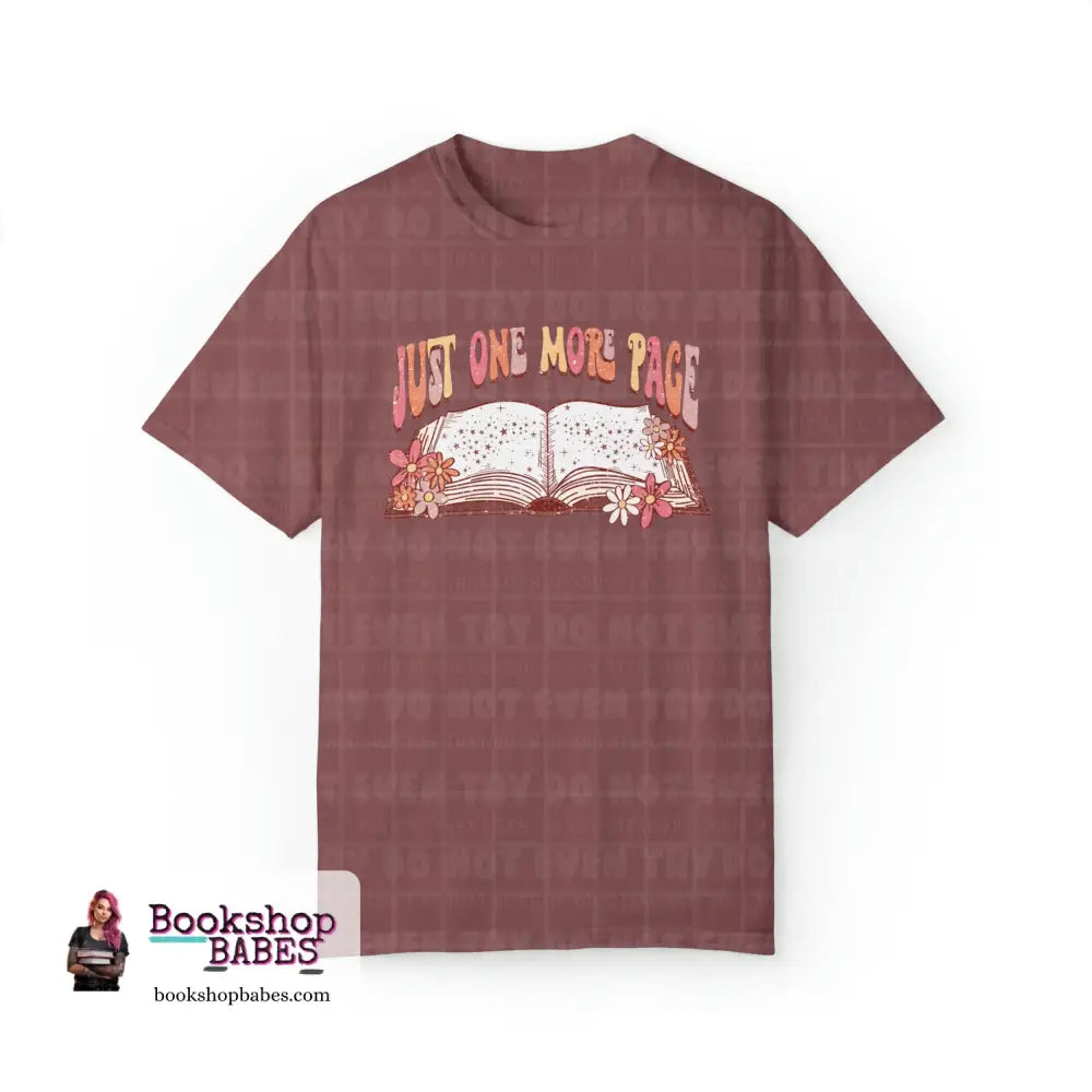 Just One More Chapter T-Shirt Brick / S