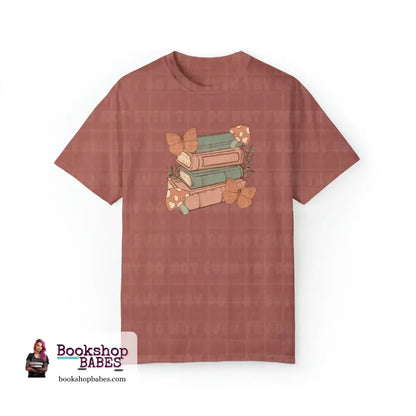 Mushroom Books T-Shirt Cumin / M