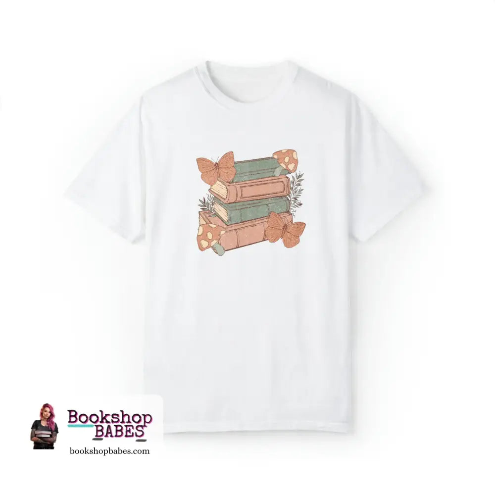 Mushroom Books T-Shirt White / S