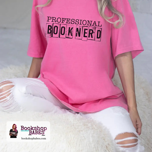 Professional Book Nerd T-Shirt