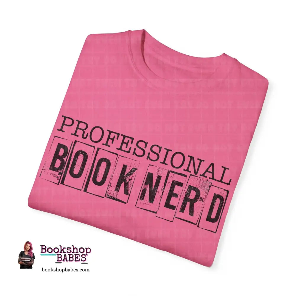 Professional Book Nerd T-Shirt