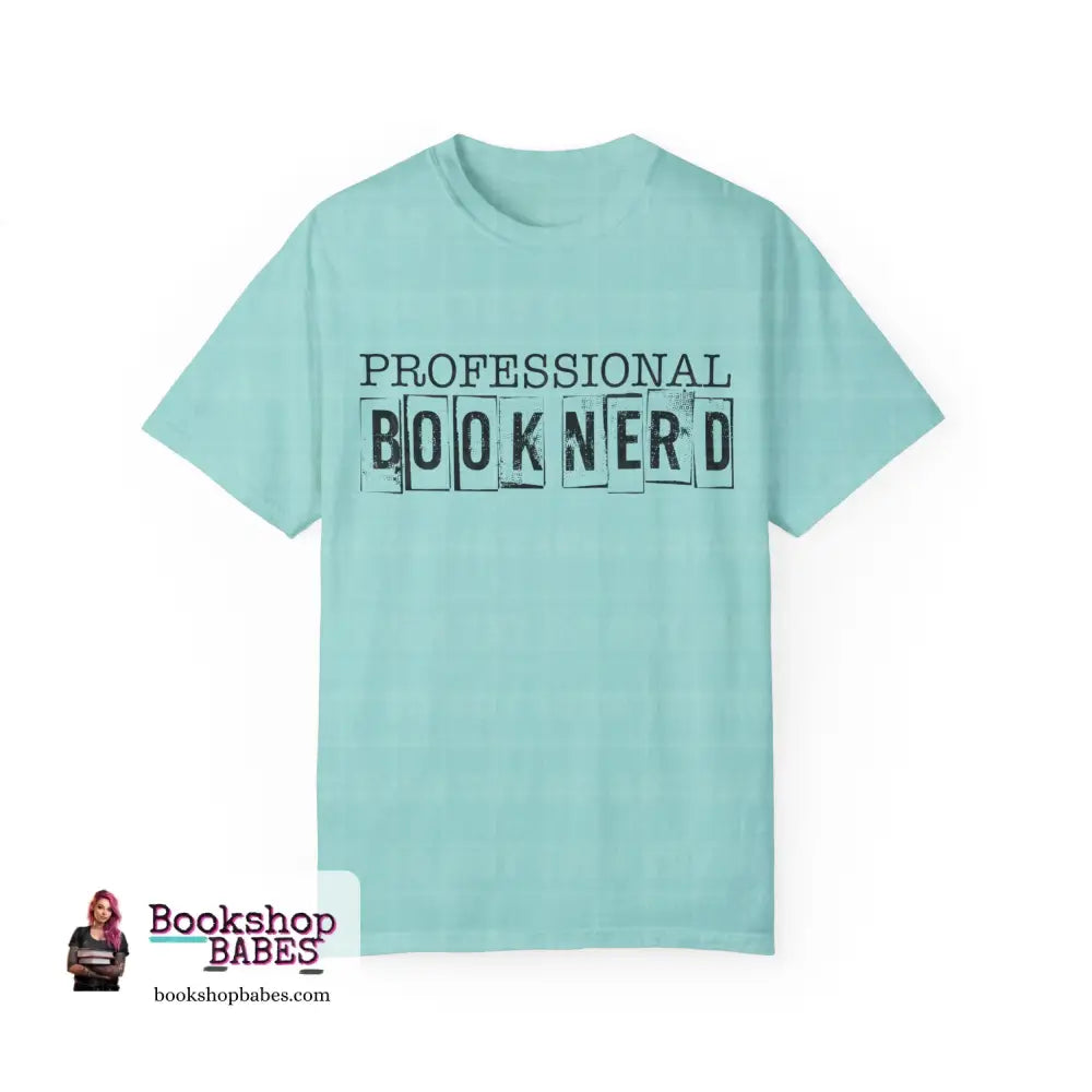 Professional Book Nerd T-Shirt Chalky Mint / S