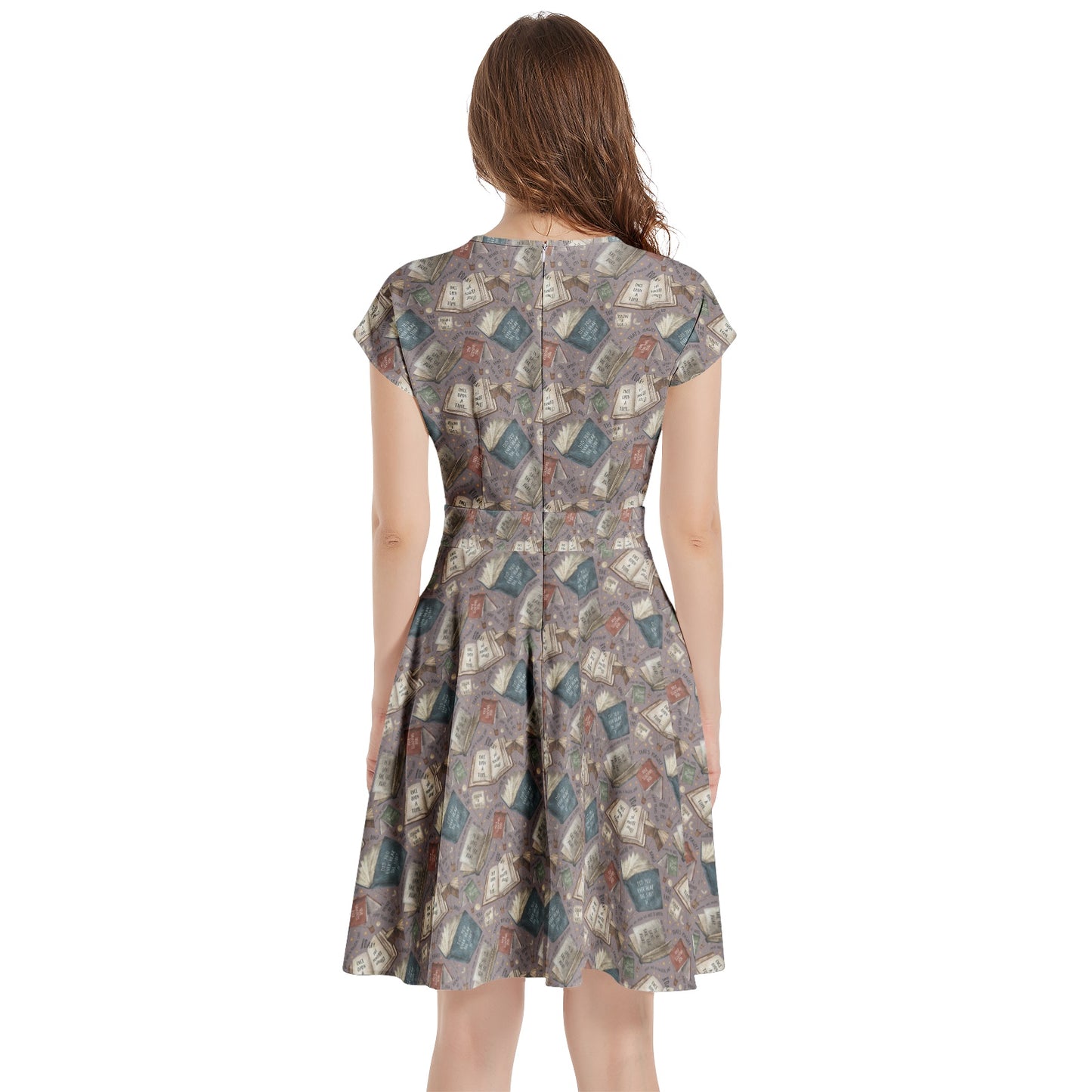 Magic Books Midi Dress